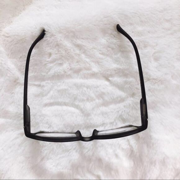 Eugene Black Rectangular Reading Glasses - Picture 9 of 9